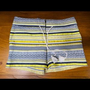 Loft shorts size 0 with a tie front.